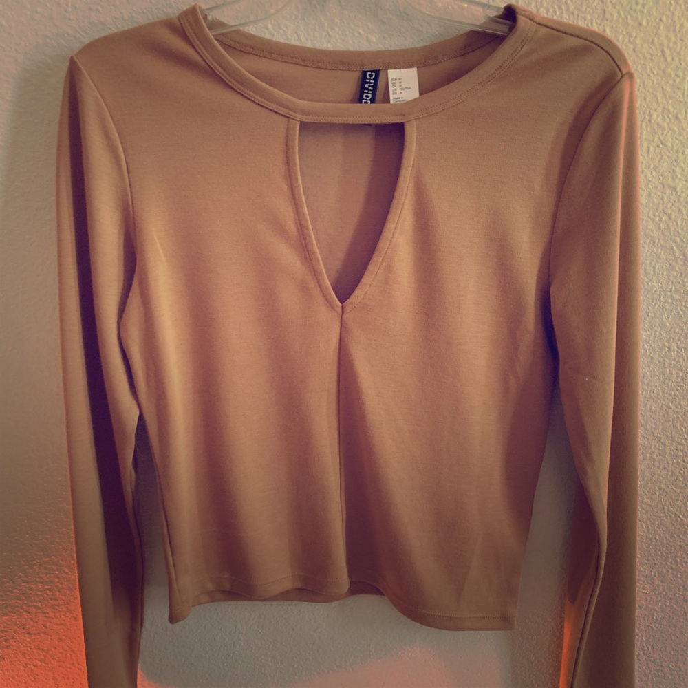 H&M long sleeve crop